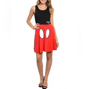 DISNEY Mickey Mouse tank top dress with
POCKETS. Size M (7/9) Juniors